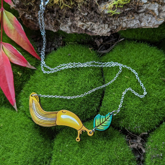 Banana Slug Necklace
