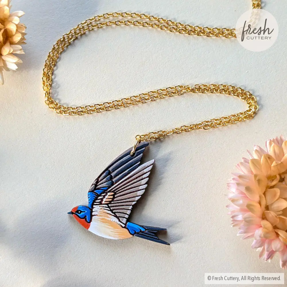 Barn Swallow Necklace Necklaces