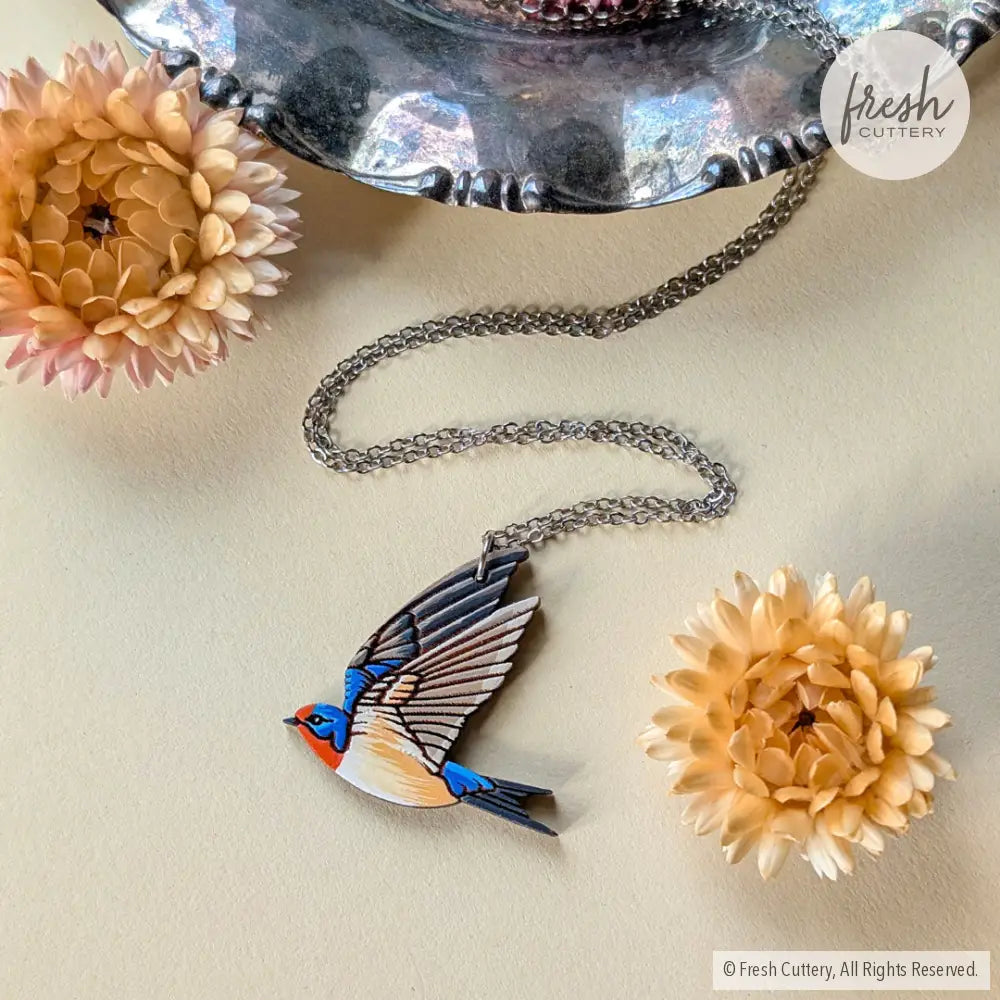 Barn Swallow Necklace Necklaces