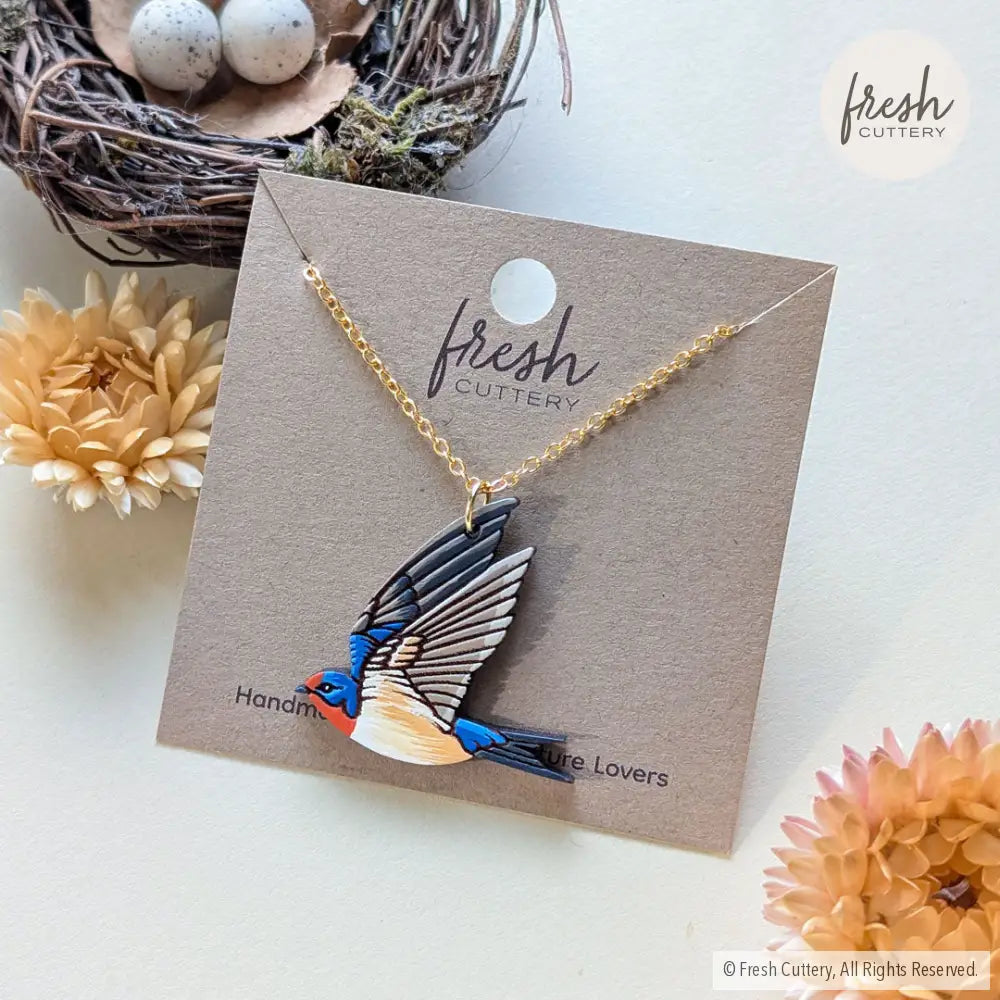 Barn Swallow Necklace Necklaces