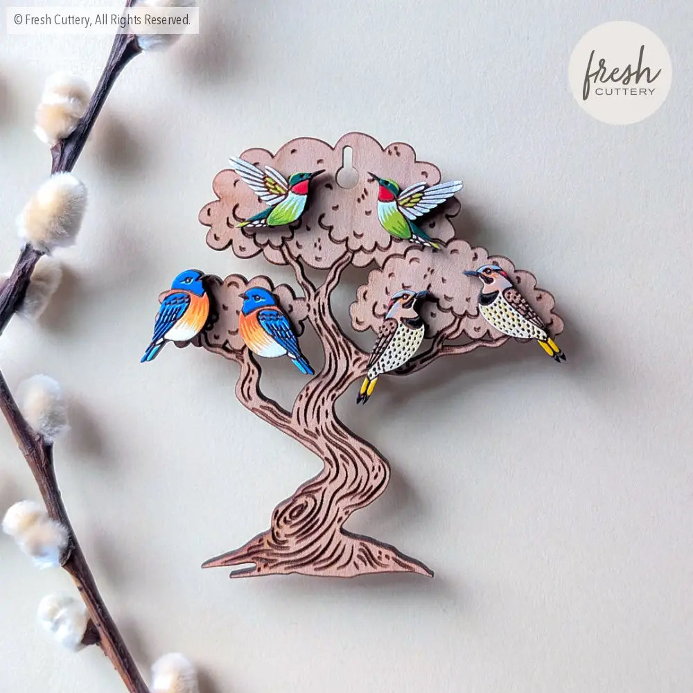 Build-Your-Own Bird Lovers Set Studs