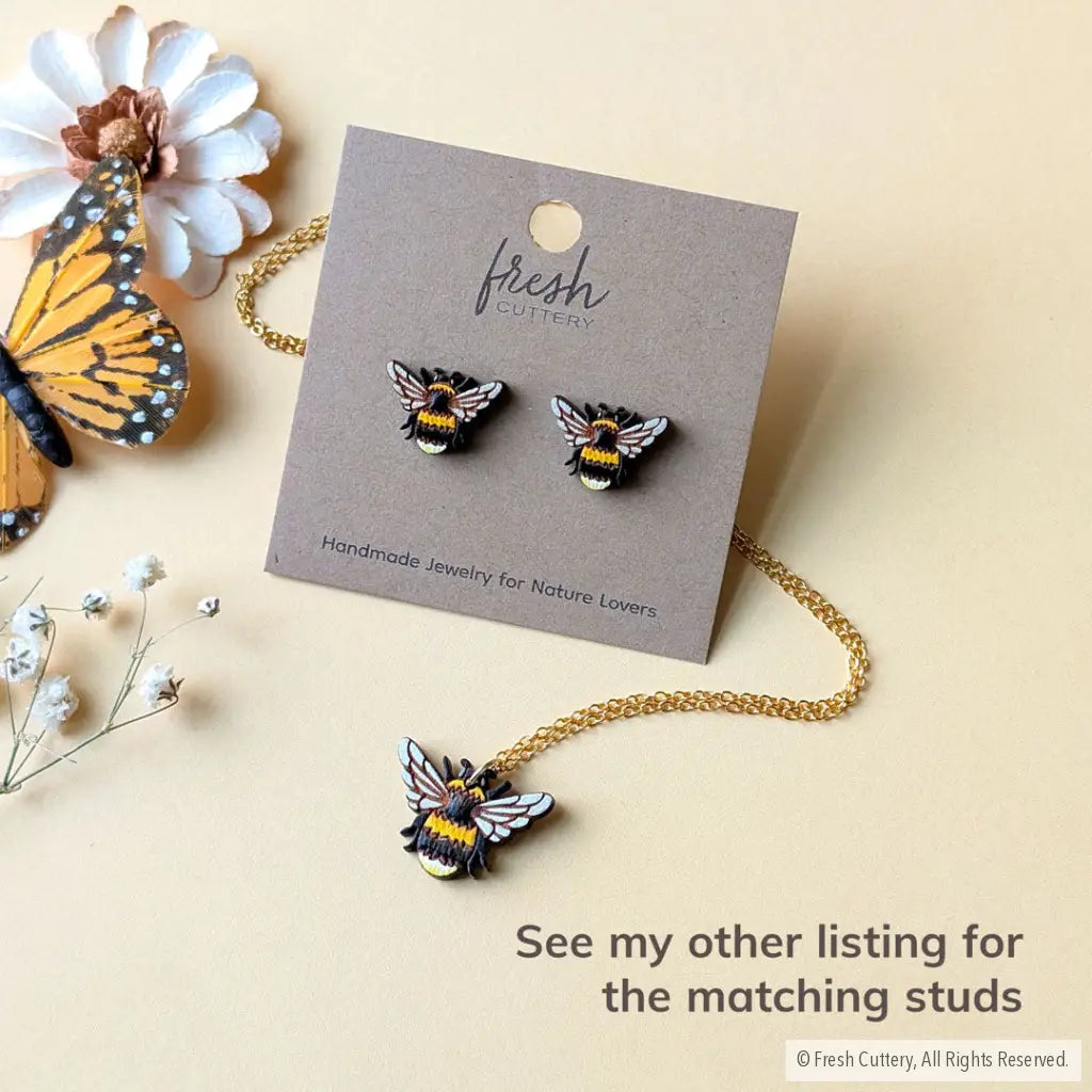 Bumblebee Necklace Necklaces