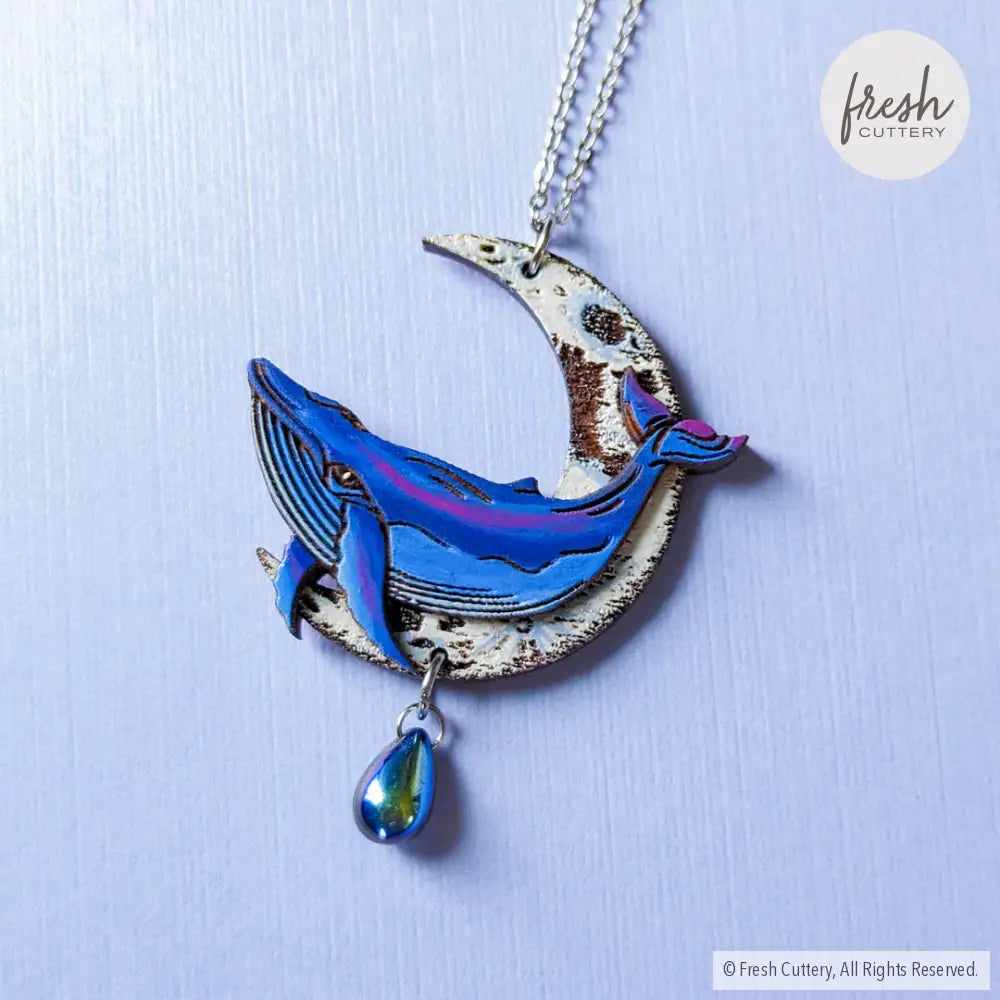 Celestial Whale Statement Necklace 3. Midnight Blue Necklaces