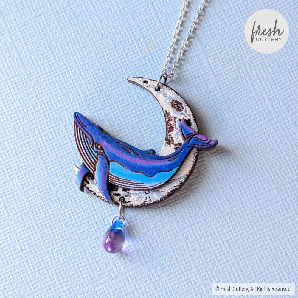 Celestial Whale Statement Necklace 1. Purple Haze Necklaces