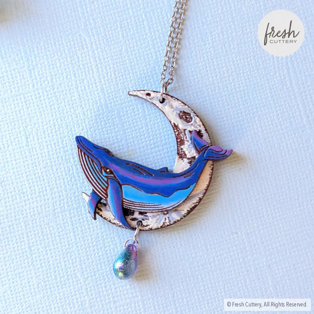Celestial Whale Statement Necklace Necklaces