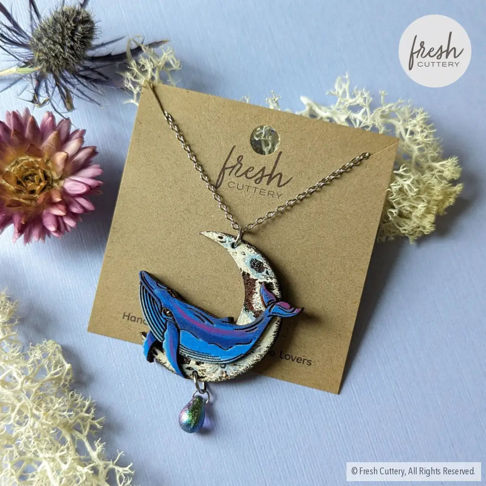 Celestial Whale Statement Necklace Necklaces