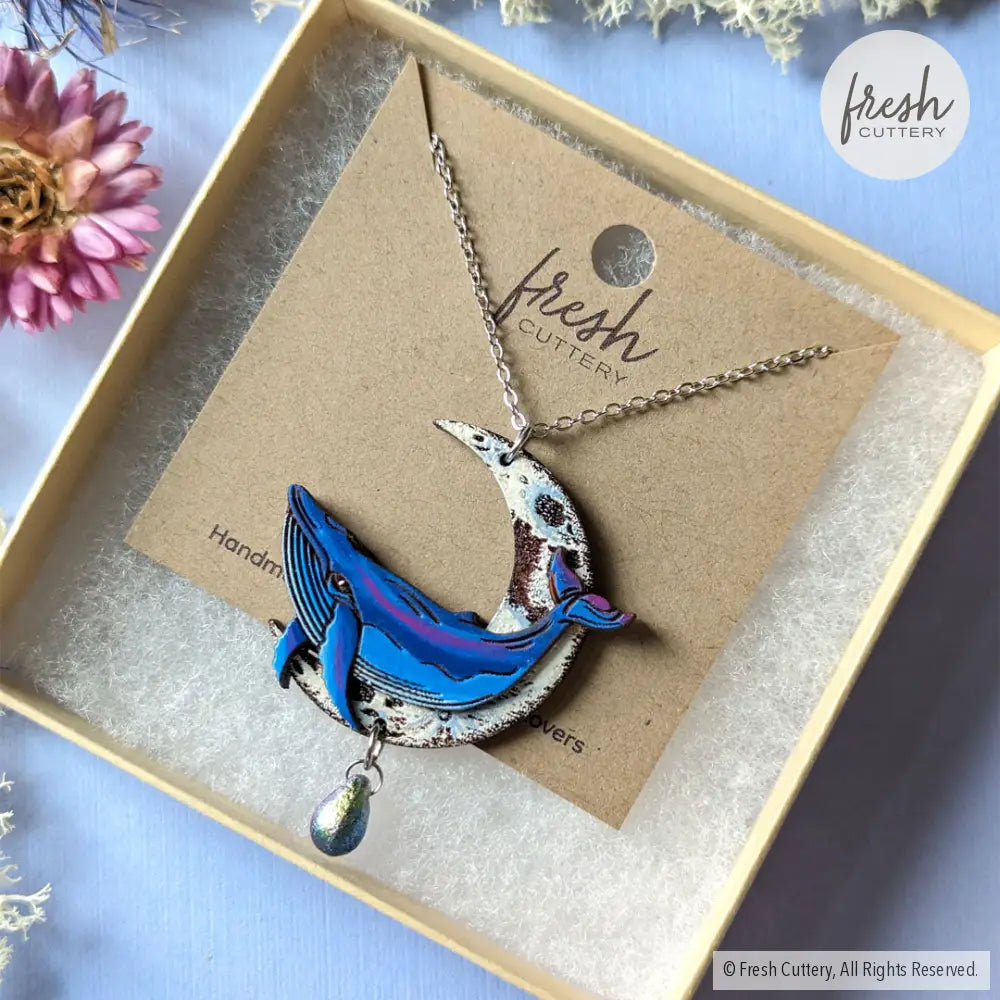 Celestial Whale Statement Necklace Necklaces
