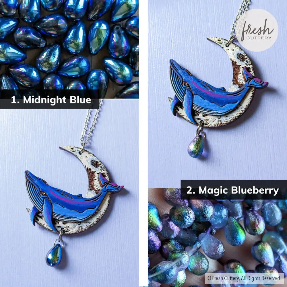 Celestial Whale Statement Necklace Necklaces