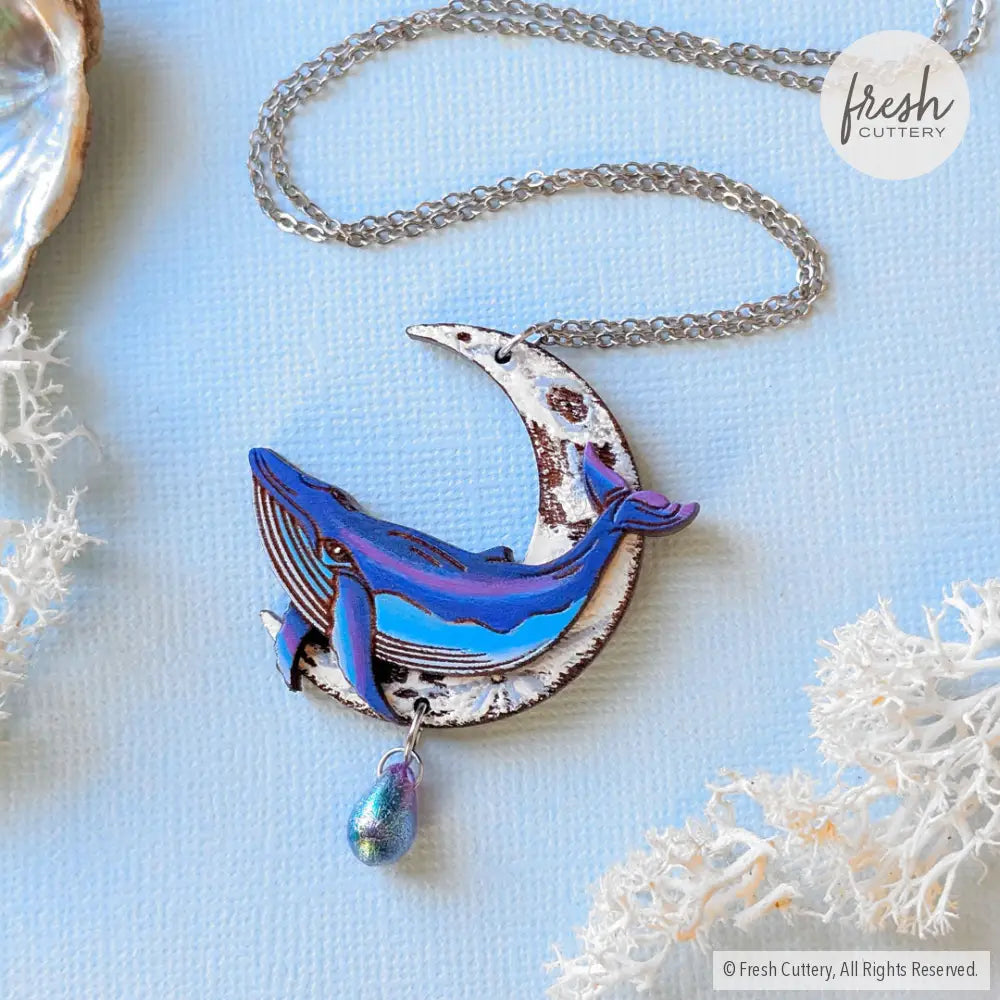 Celestial Whale Statement Necklace Necklaces