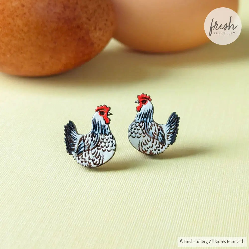 Chicken Studs Light Sussex