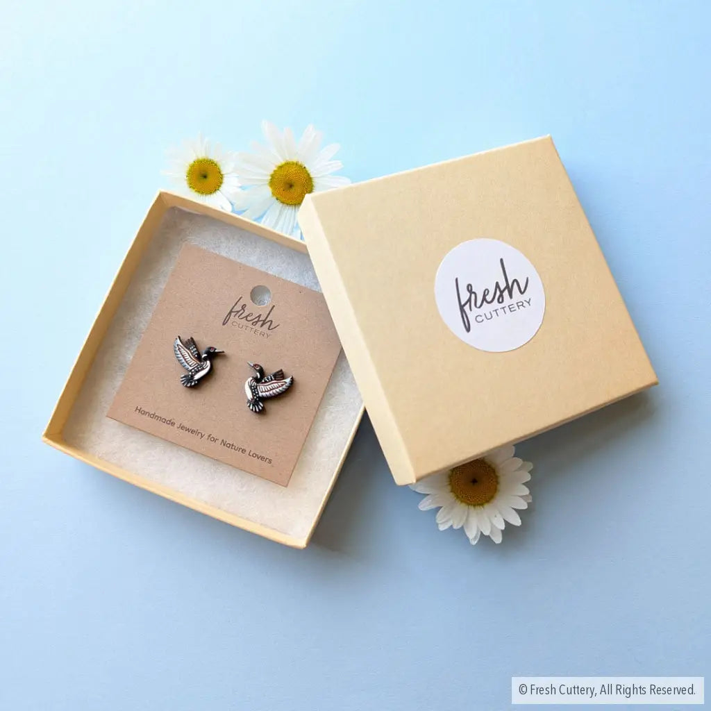 Common Loon Studs - Studs