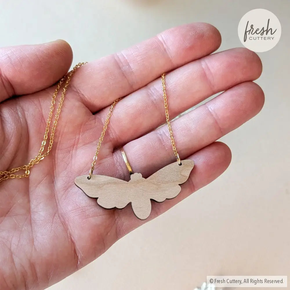 Death’s Head Hawkmoth Necklace Necklaces