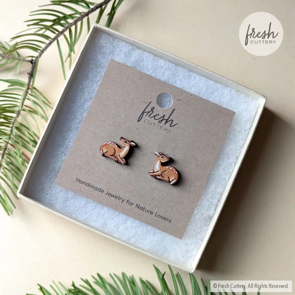 Deer Fawn Studs