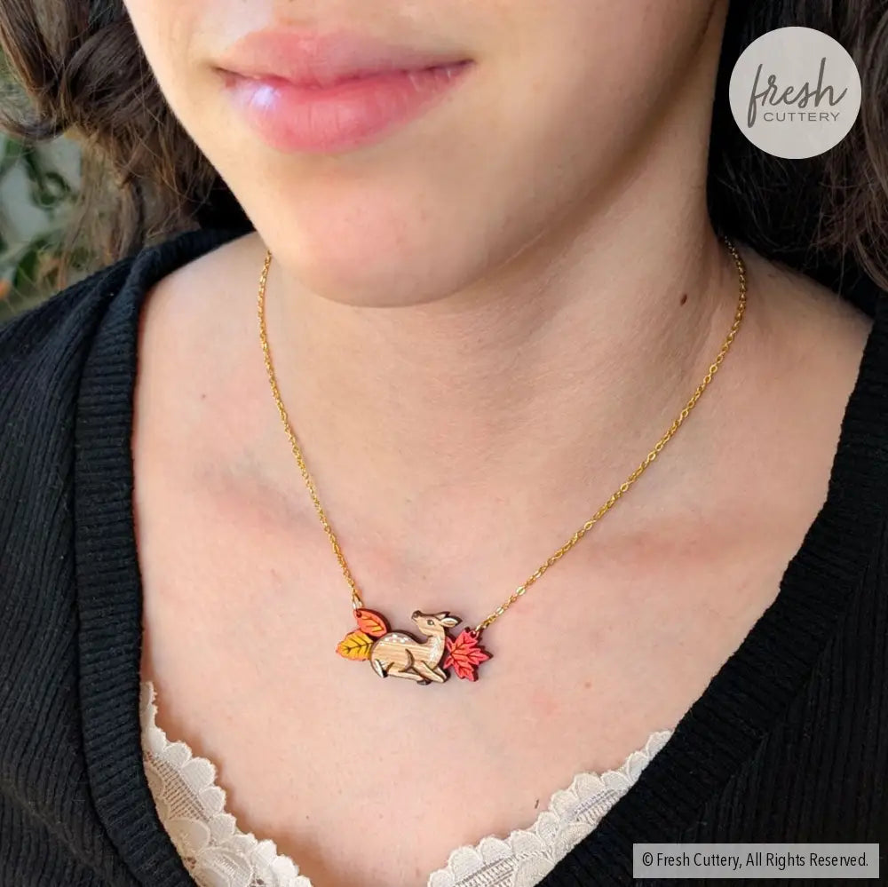 Fall Fawn Necklace Necklaces