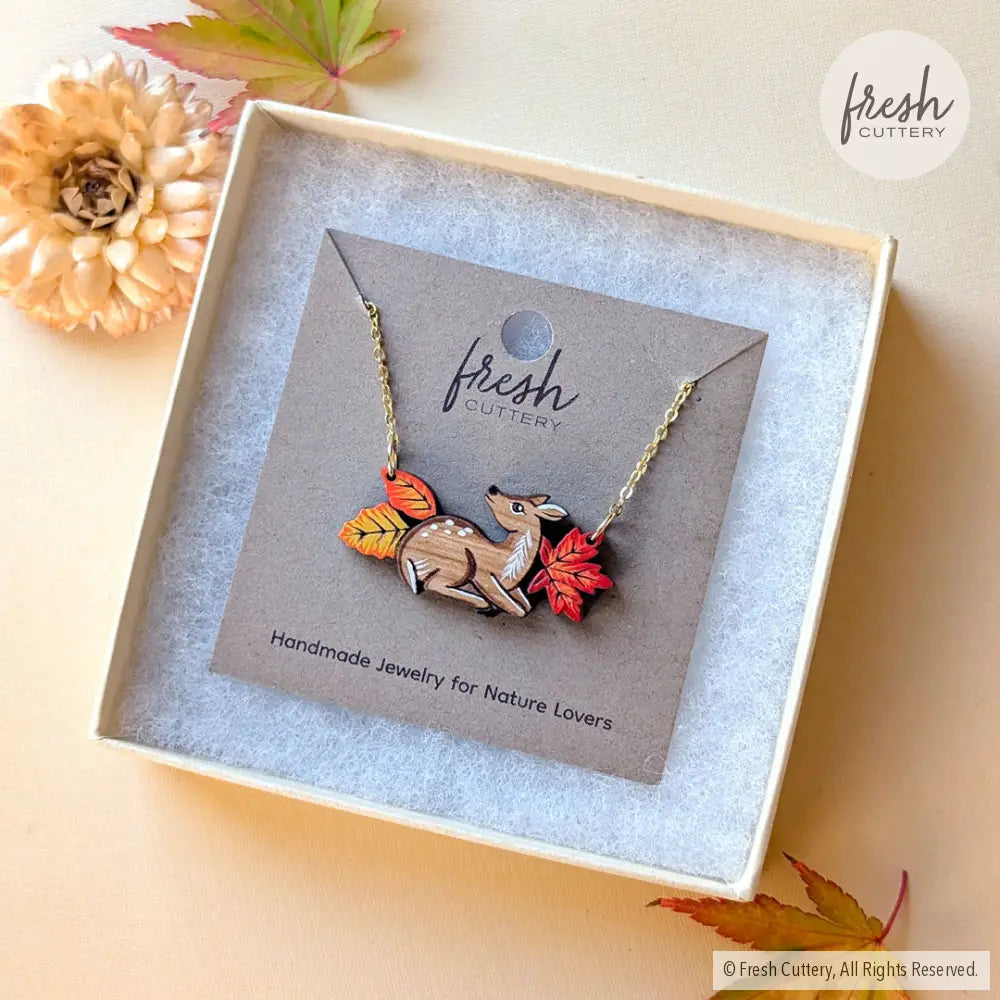 Fall Fawn Necklace Necklaces