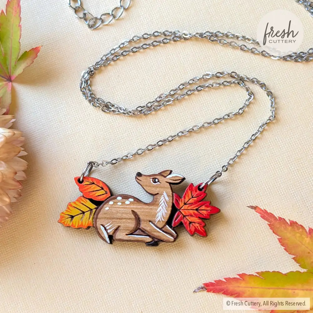 Fall Fawn Necklace Necklaces