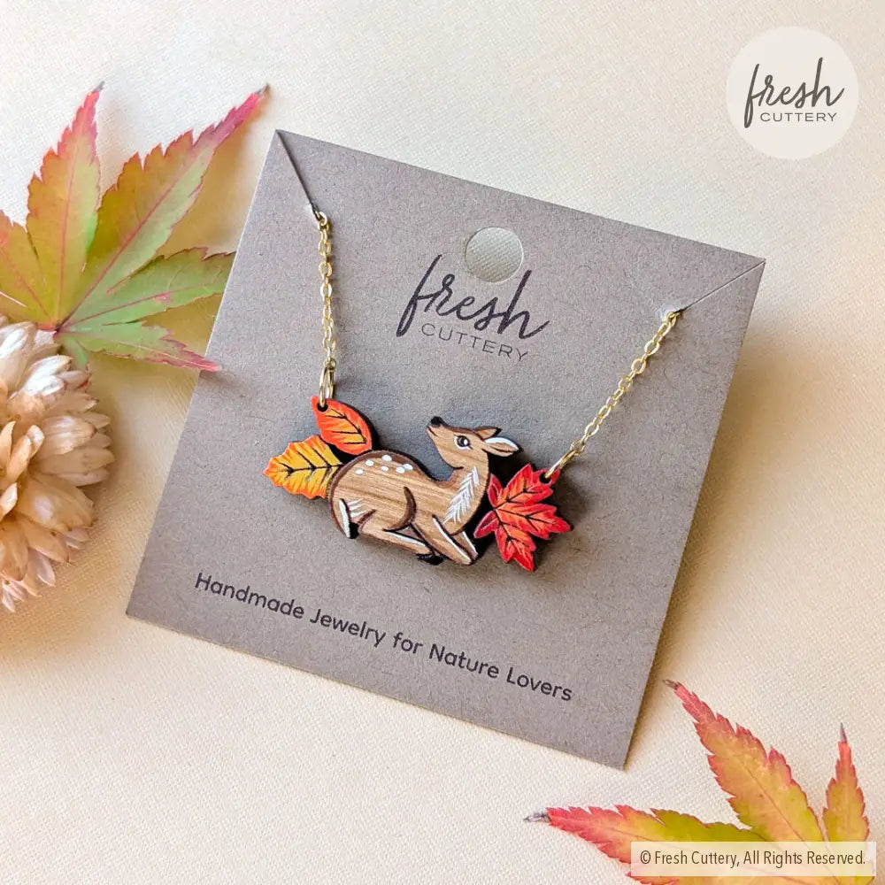 Fall Fawn Necklace Necklaces