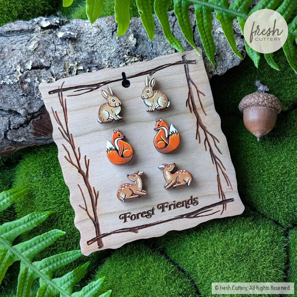 Forest Friends Build-Your-Own Stud Set Studs
