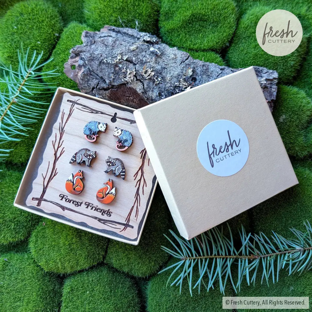 Forest Friends Build-Your-Own Stud Set Studs