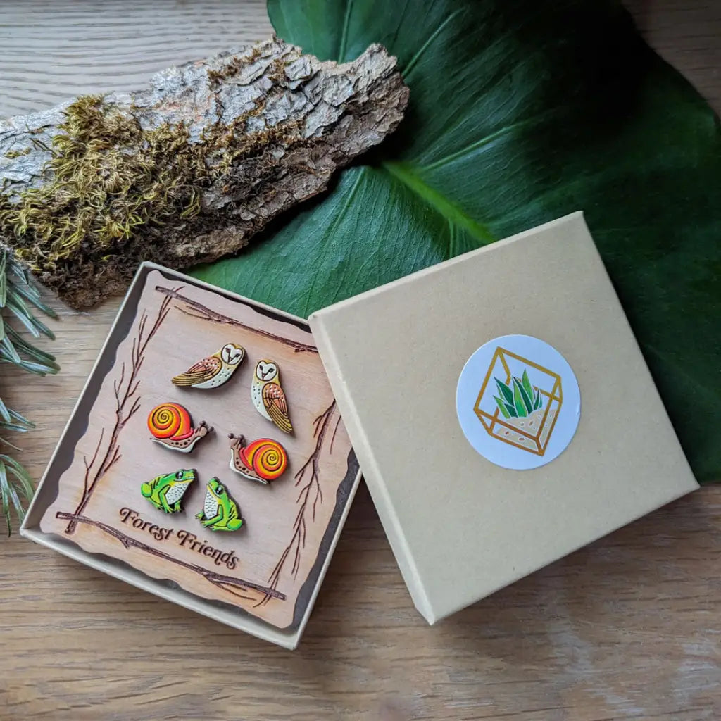 Forest Friends Stud Set Studs