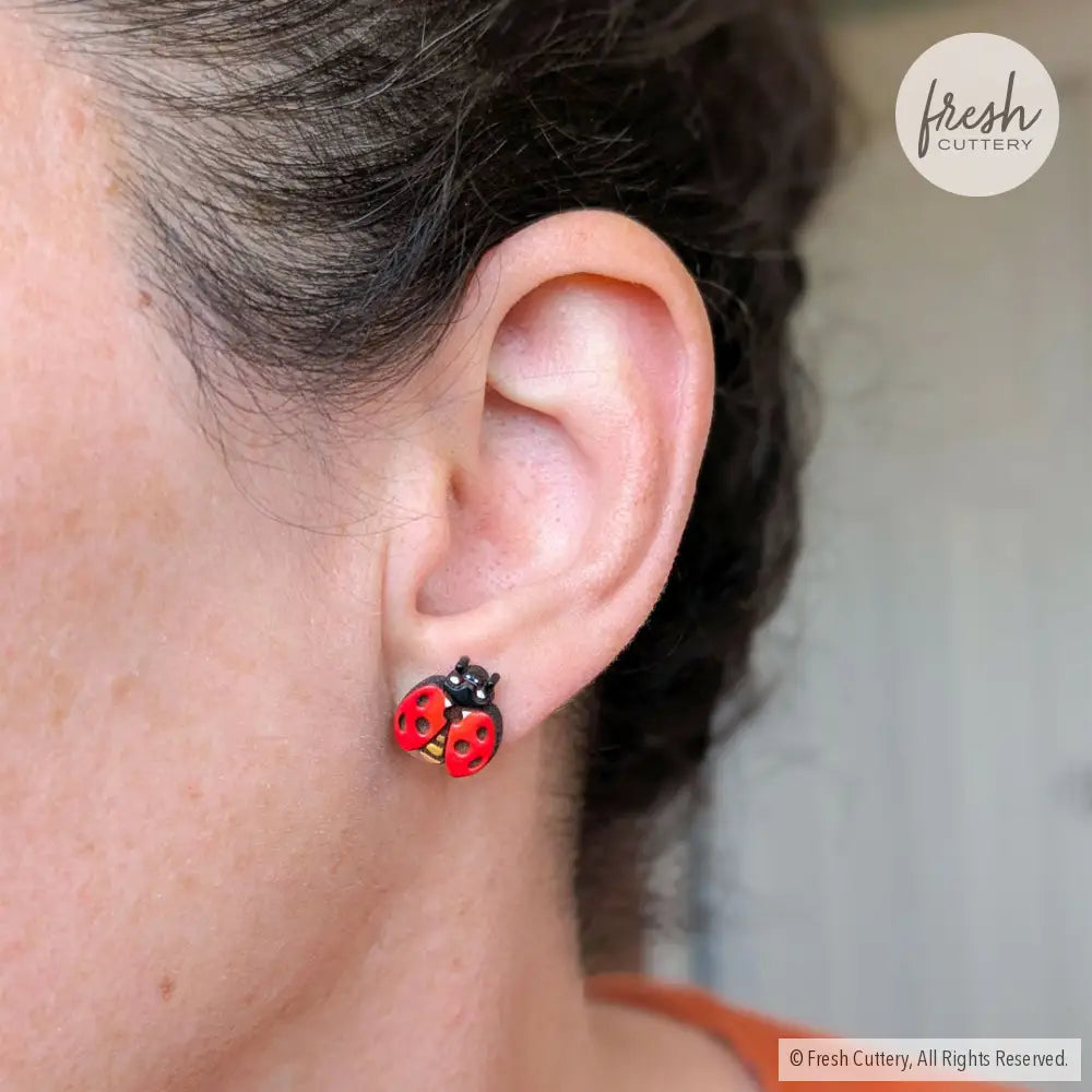 Ladybug Studs Studs