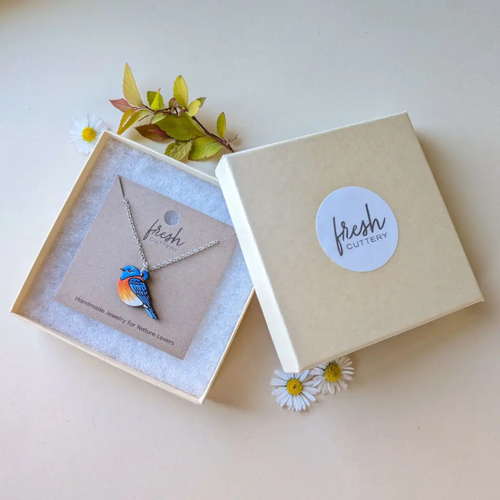 Mini Bluebird Necklace Necklaces