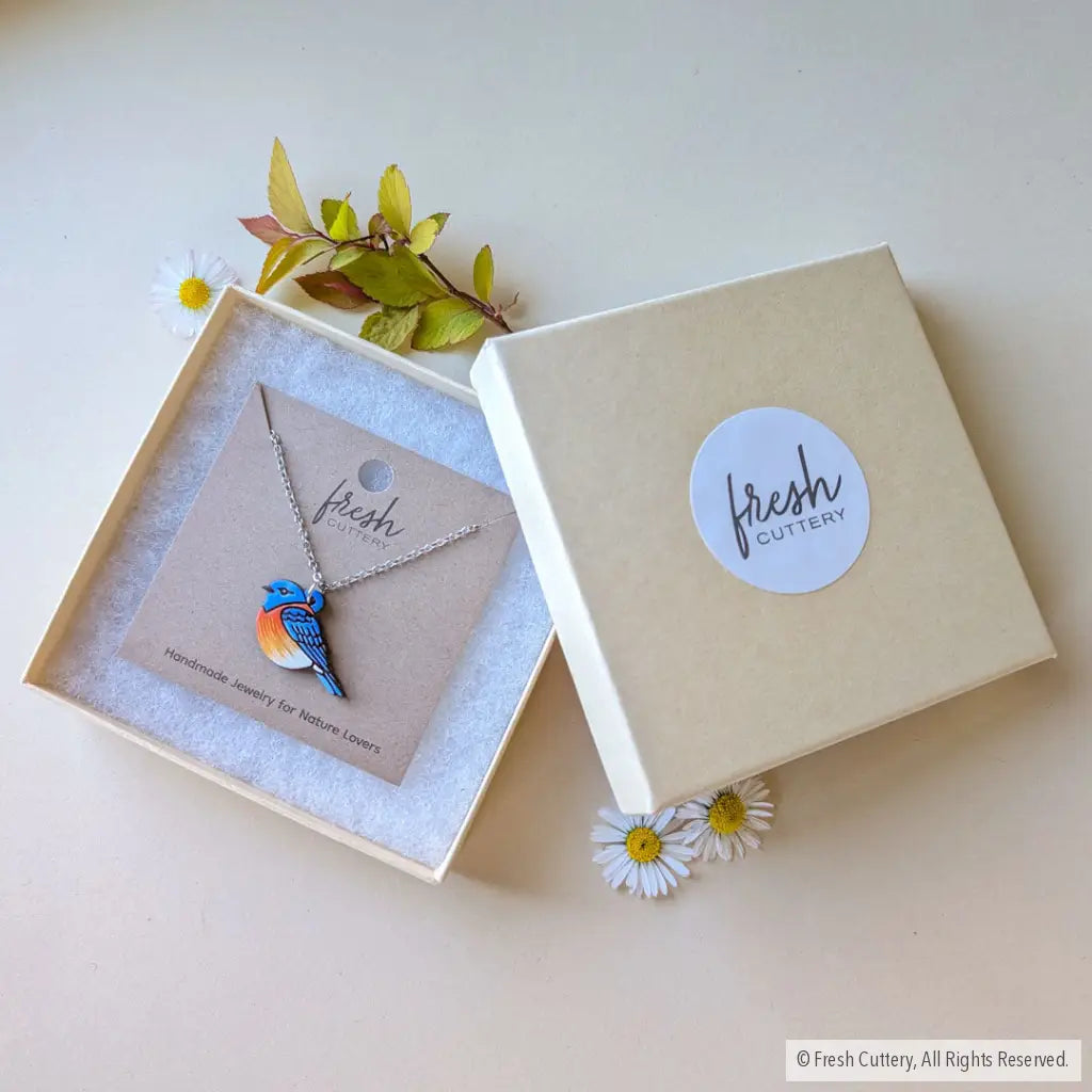 Mini Bluebird Necklace Necklaces