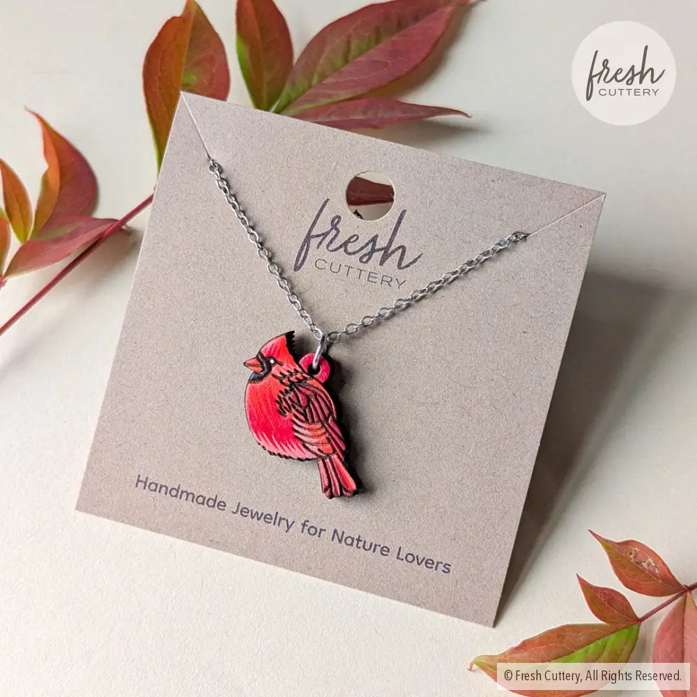 Northern Cardinal Necklace Necklaces