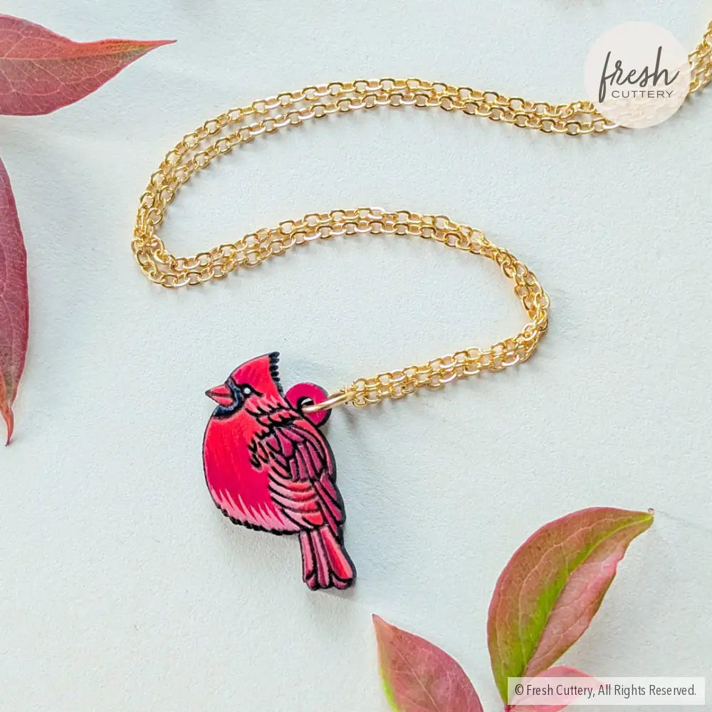 Northern Cardinal Necklace Necklaces