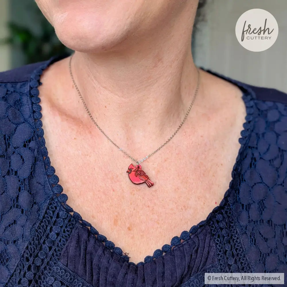 Northern Cardinal Necklace Necklaces