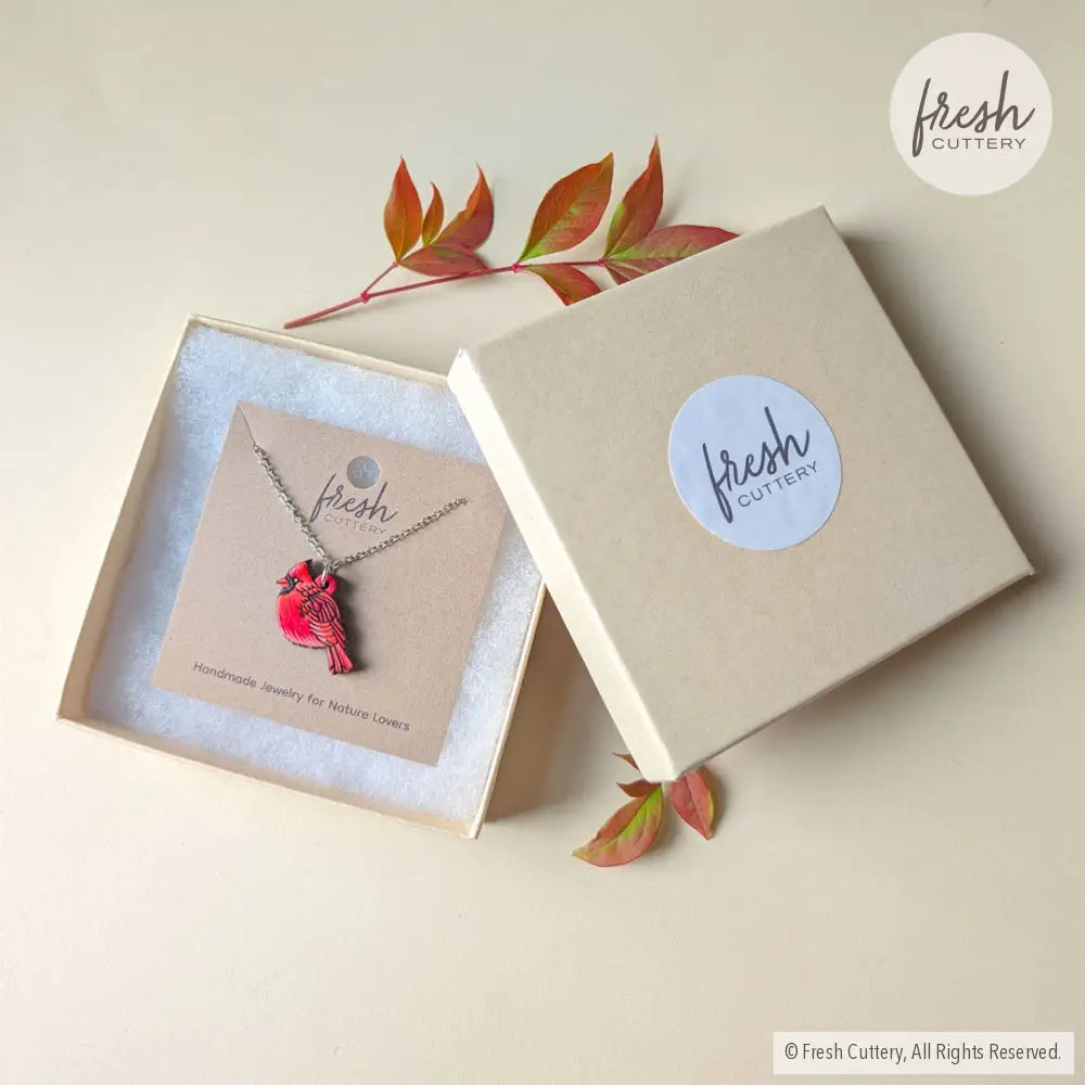 Northern Cardinal Necklace Necklaces