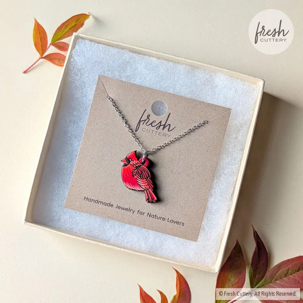 Northern Cardinal Necklace Necklaces