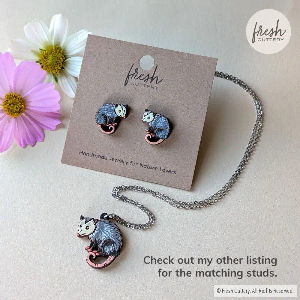 Opossum Necklace Necklaces