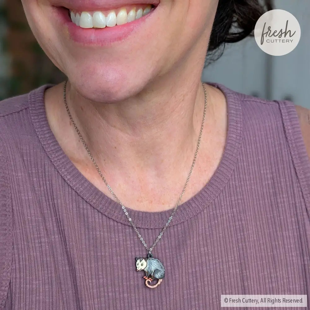 Opossum Necklace Necklaces
