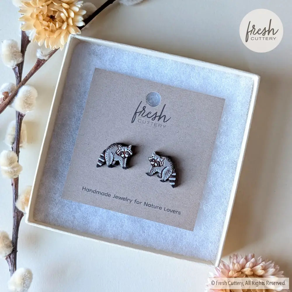 Raccoon Studs Studs