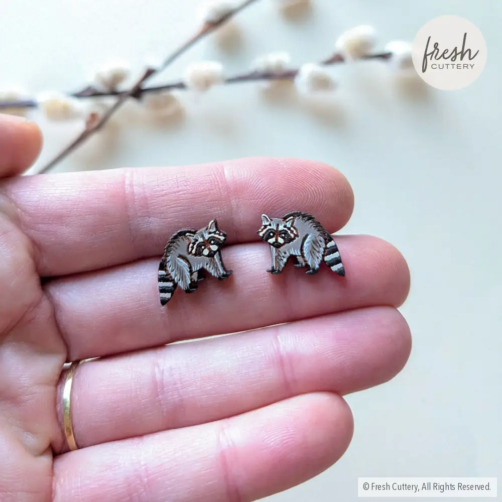 Raccoon Studs Studs