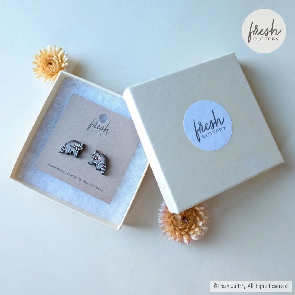 Raccoon Studs Studs