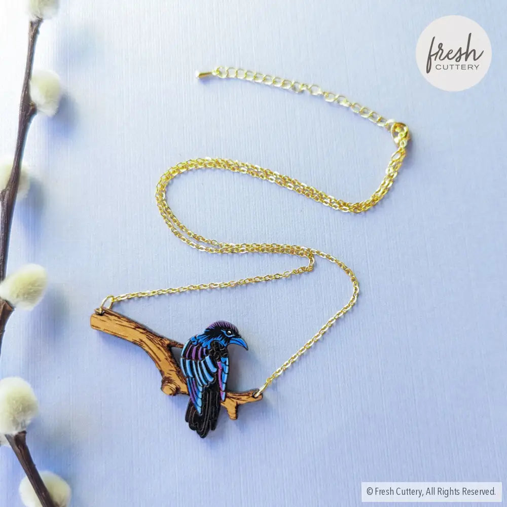 Raven Branch Necklace Necklaces