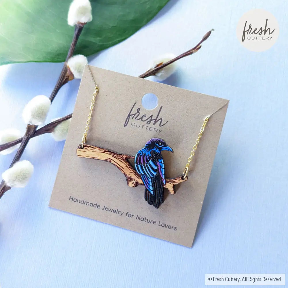 Raven Branch Necklace Necklaces