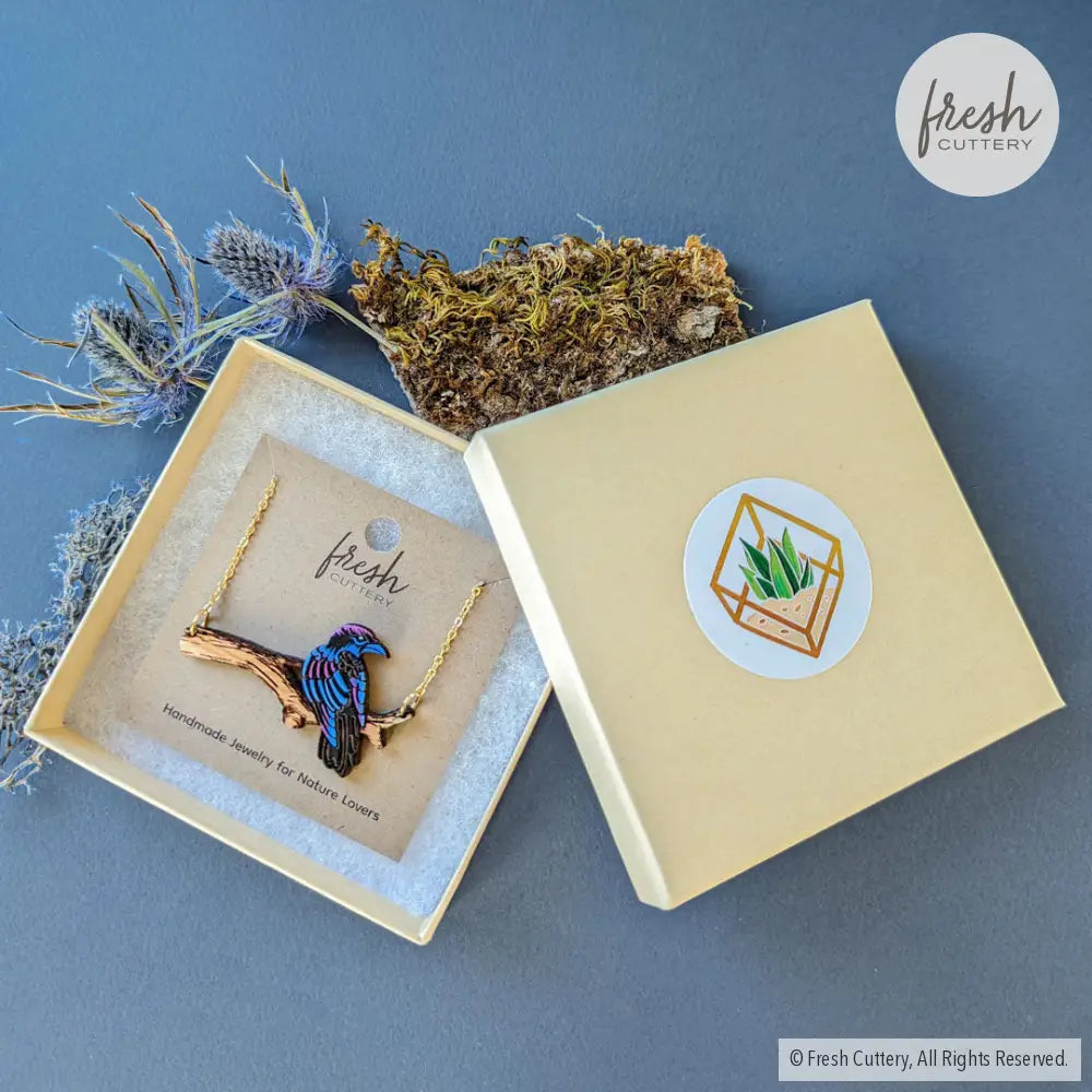 Raven Branch Necklace Necklaces