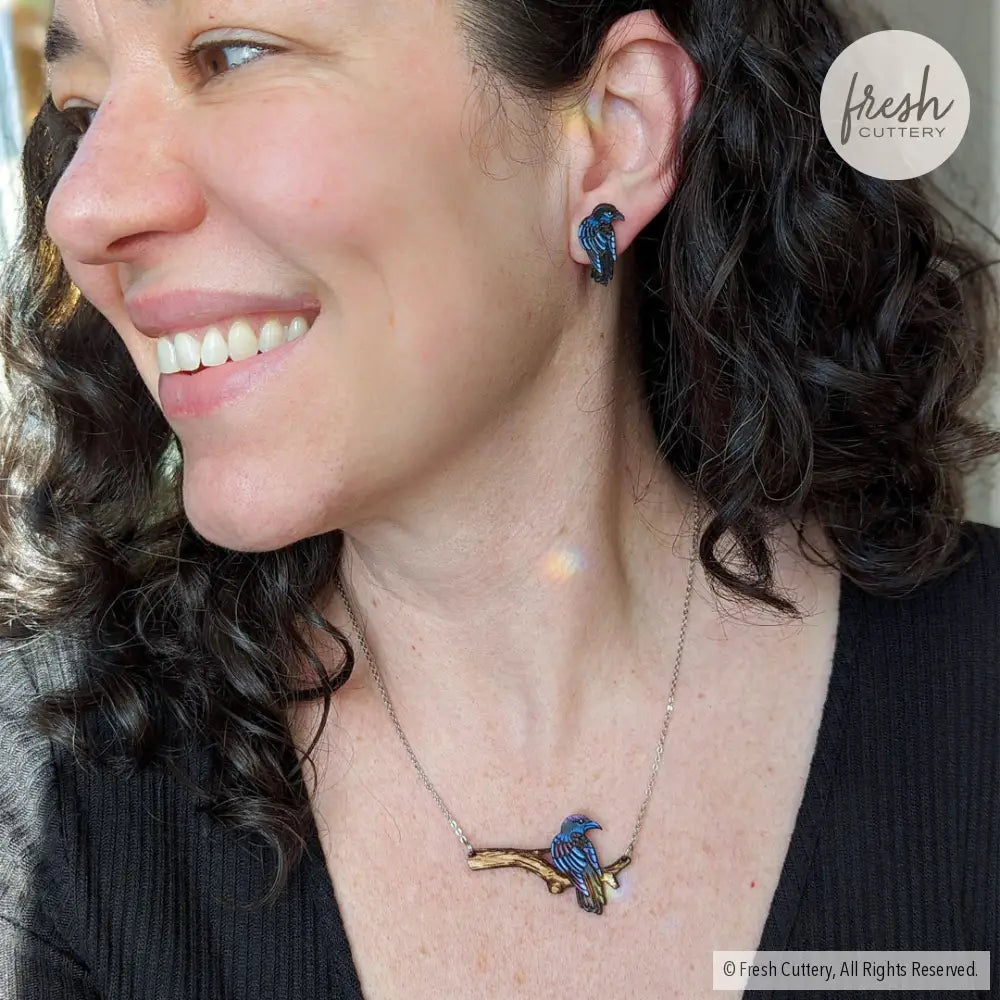 Raven Branch Necklace Necklaces