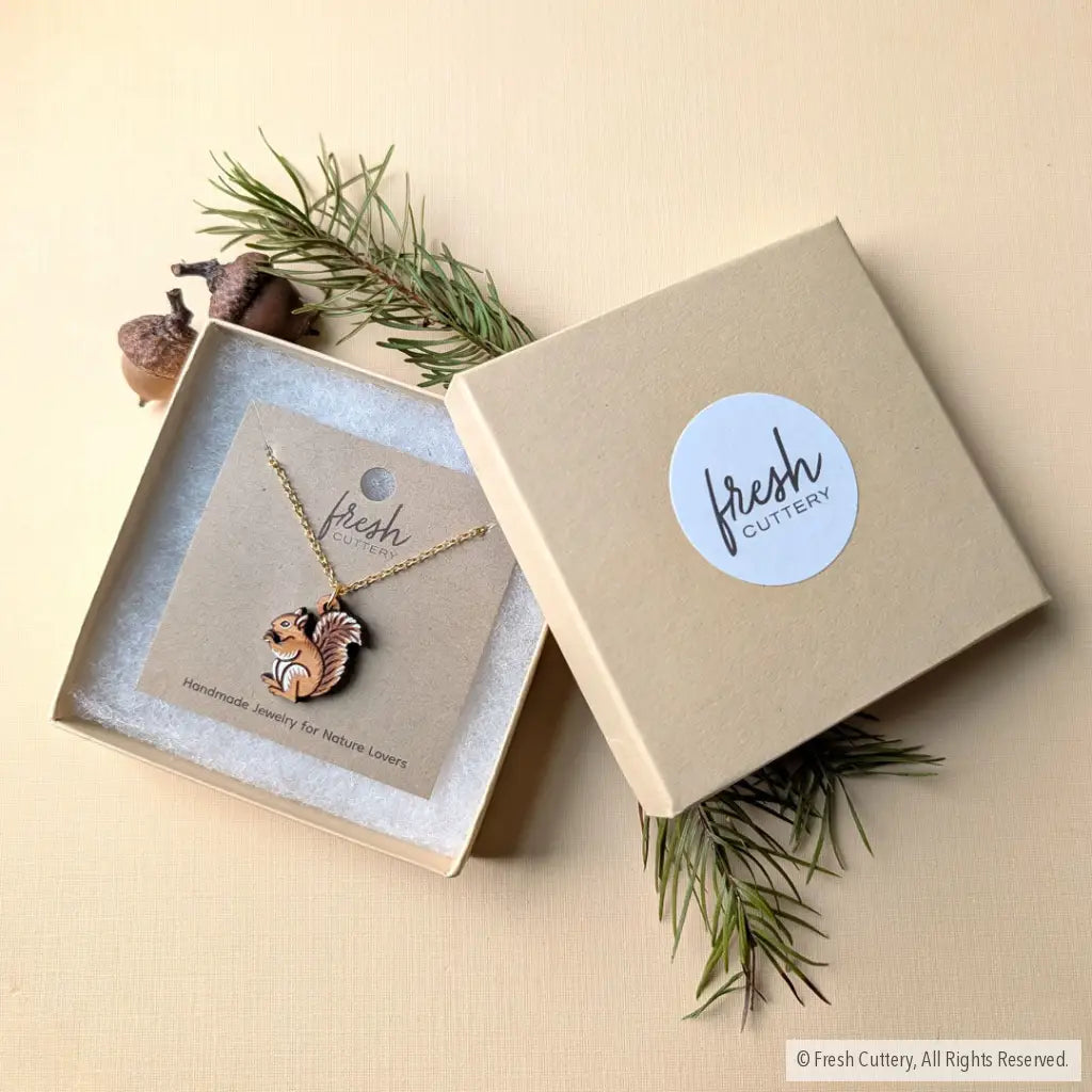Squirrel Necklace Necklaces