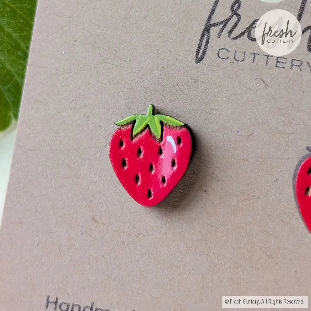 Strawberry Studs Studs