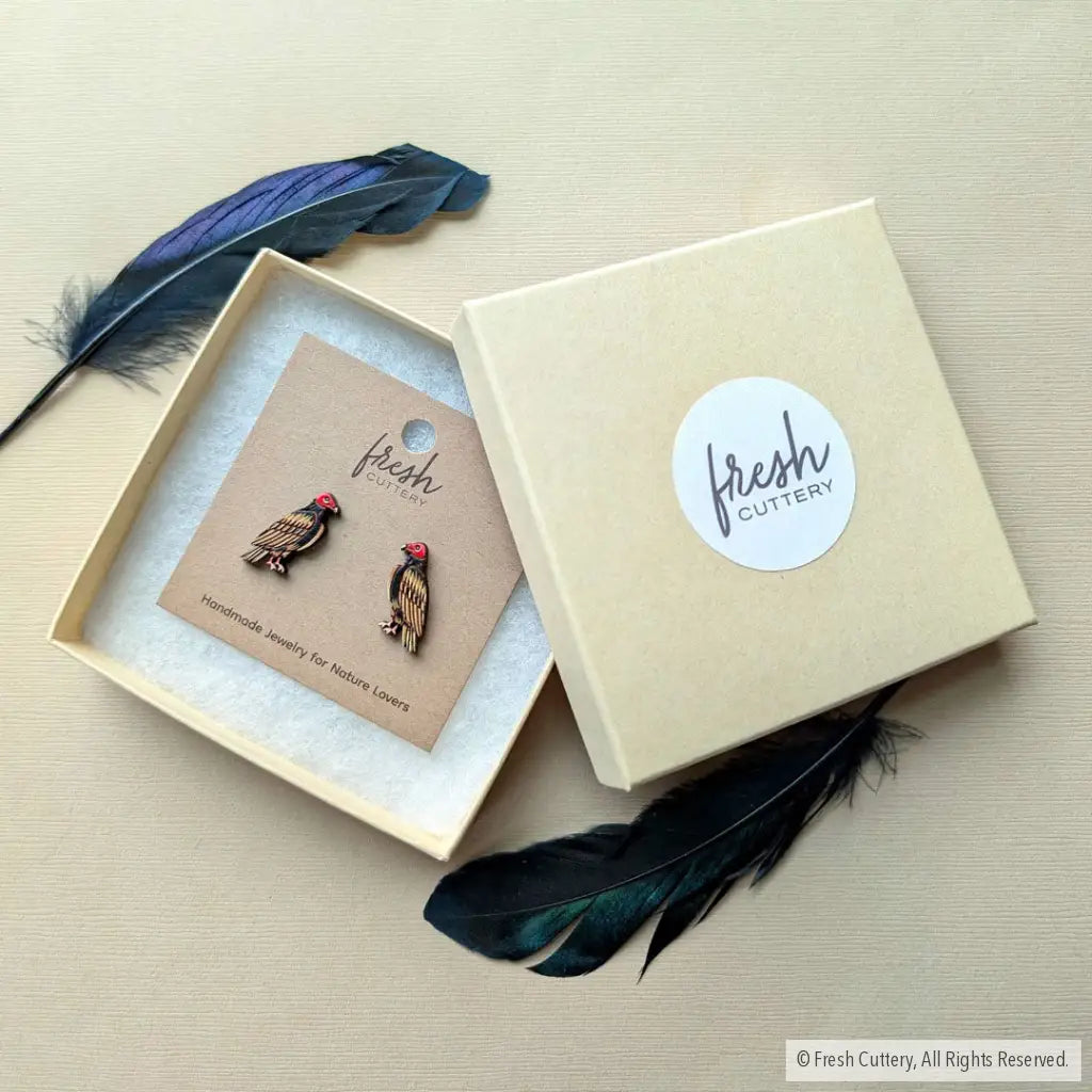 Turkey Vulture Studs - Studs