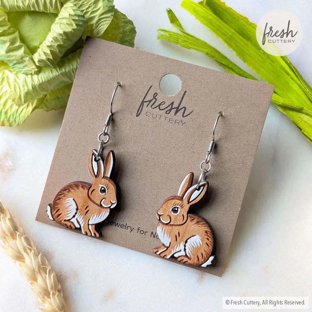 Wild Rabbit Earrings Dangle and Drop Earrings