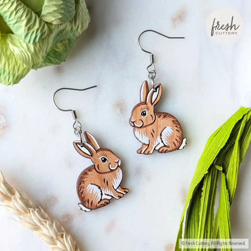 Wild Rabbit Earrings Dangle and Drop Earrings