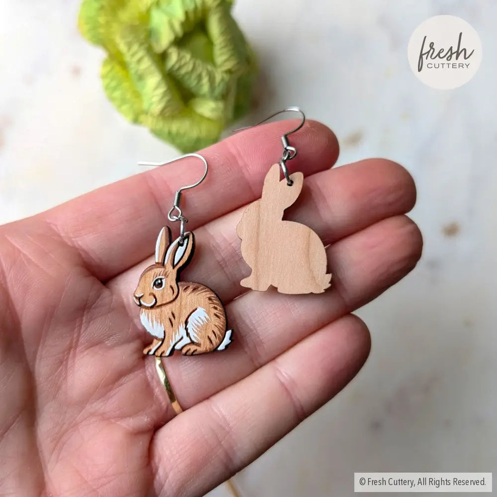 Wild Rabbit Earrings Dangle and Drop Earrings