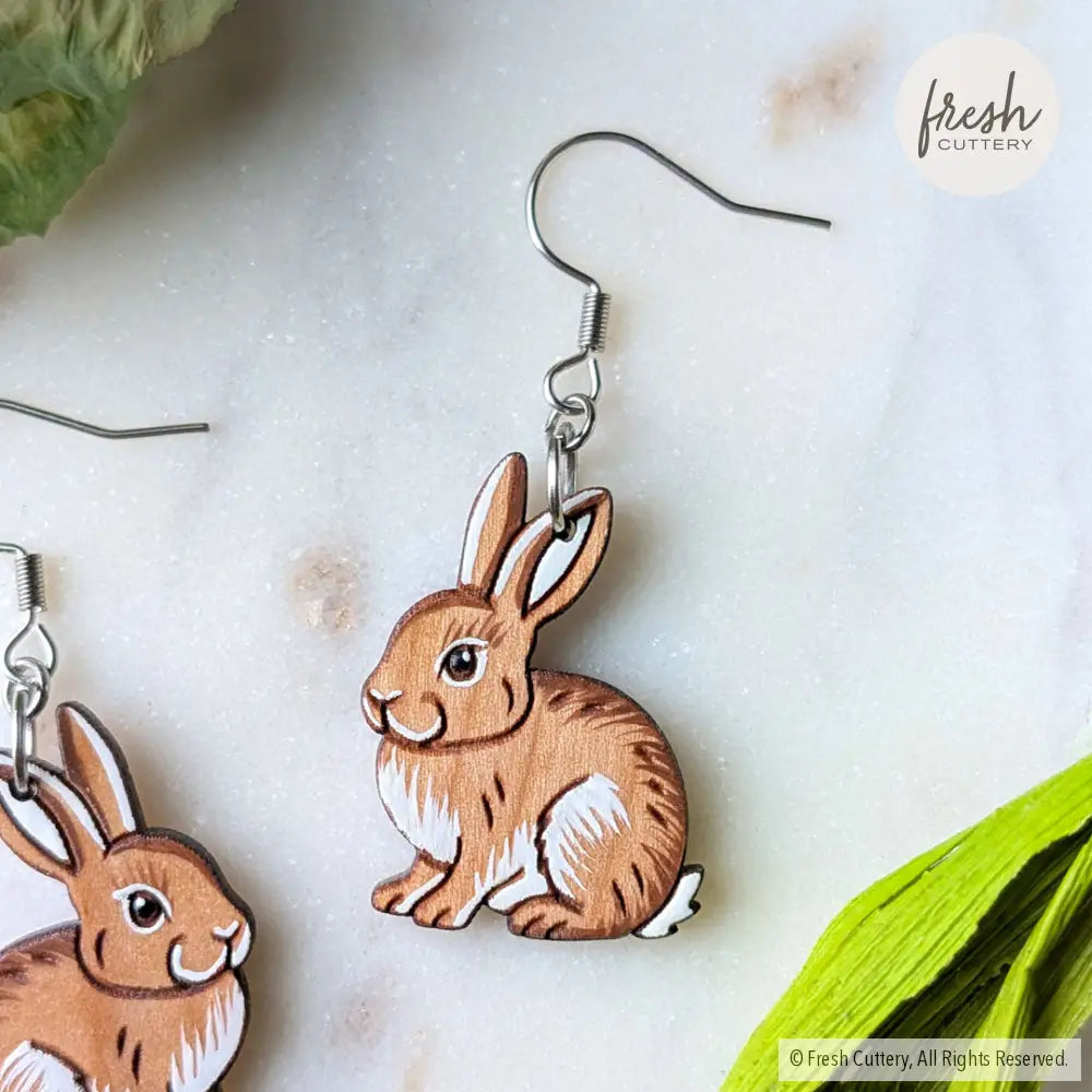 Wild Rabbit Earrings Dangle and Drop Earrings
