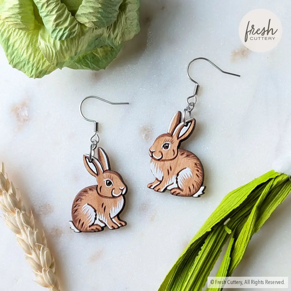 Wild Rabbit Earrings Dangle and Drop Earrings