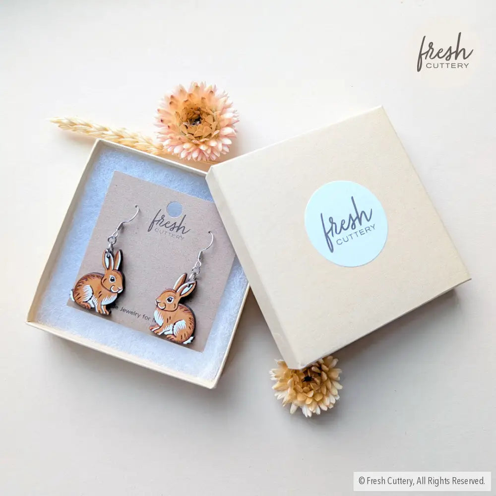 Wild Rabbit Earrings Dangle and Drop Earrings